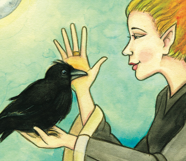 crow--woman